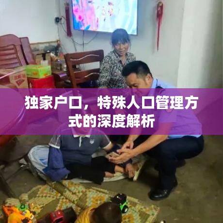 独家户口,特殊人口管理方式的深度解析