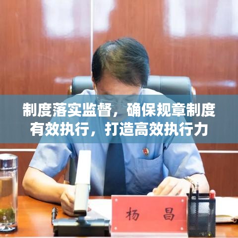 制度落实监督,确保规章制度有效执行,打造高效执行力