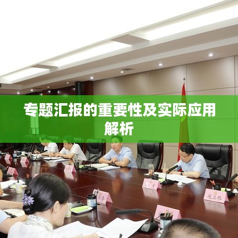 专题汇报的重要性及实际应用解析