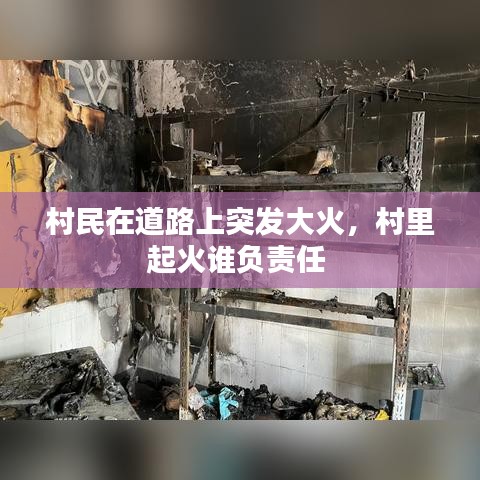 村民在道路上突发大火,村里起火谁负责任