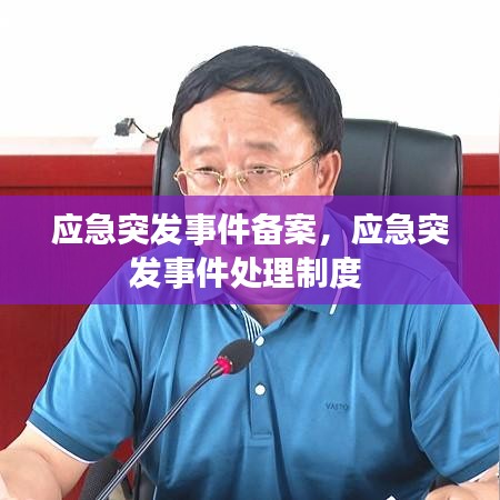 应急突发事件备案,应急突发事件处理制度