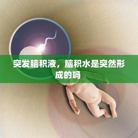 突发脑积液,脑积水是突然形成的吗