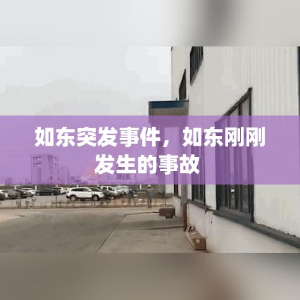 如东突发事件,如东刚刚发生的事故