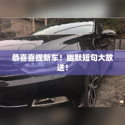 恭喜喜提新车!幽默短句大放送!