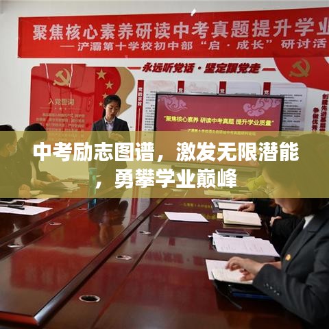中考励志图谱，激发无限潜能，勇攀学业巅峰