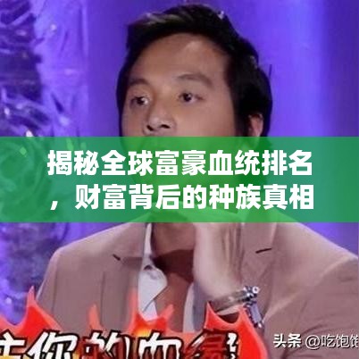 揭秘全球富豪血统排名,财富背后的种族真相探讨