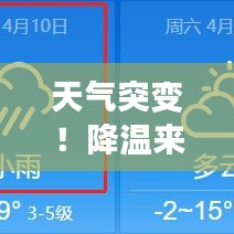 天气突变!降温来袭,防寒保暖措施你做足了吗?