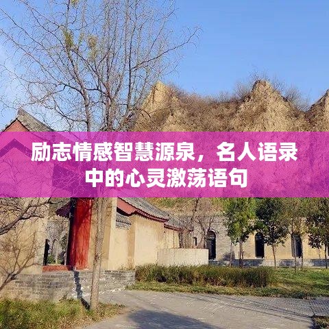 励志情感智慧源泉,名人语录中的心灵激荡语句