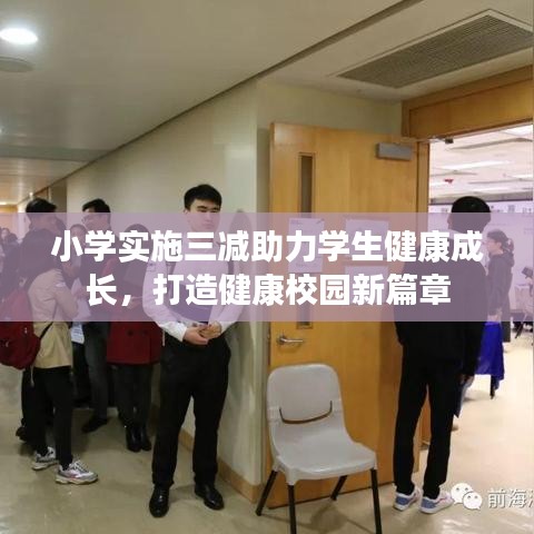 小学实施三减助力学生健康成长,打造健康校园新篇章