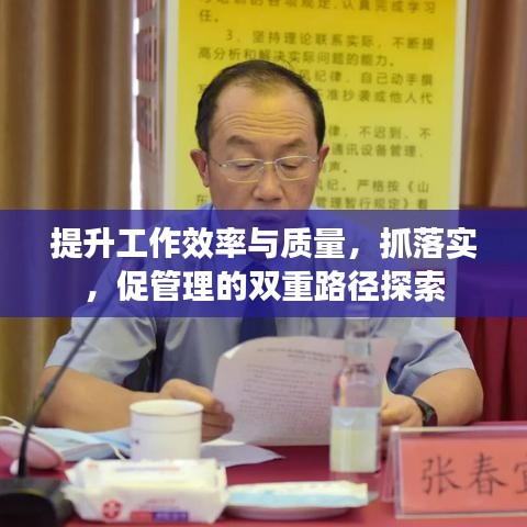 提升工作效率与质量，抓落实，促管理的双重路径探索