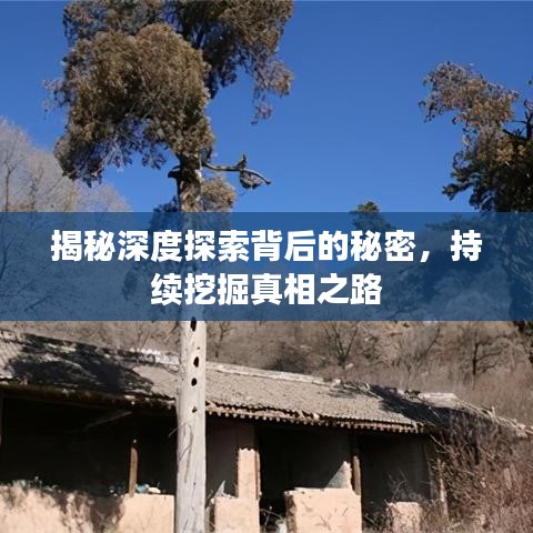 揭秘深度探索背后的秘密，持续挖掘真相之路