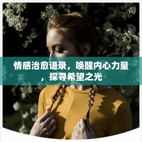 情感治愈语录,唤醒内心力量,探寻希望之光