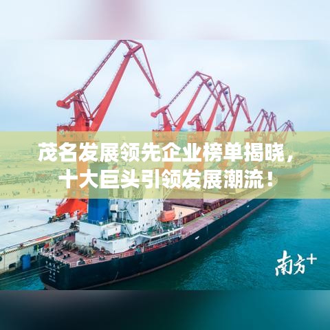 茂名发展领先企业榜单揭晓，十大巨头引领发展潮流！