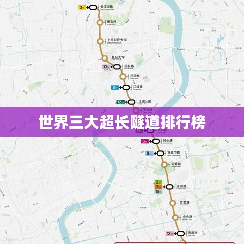 世界三大超长隧道排行榜