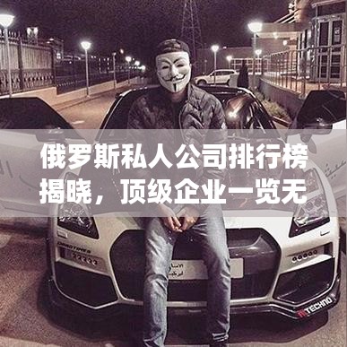 俄罗斯私人公司排行榜揭晓,顶级企业一览无余