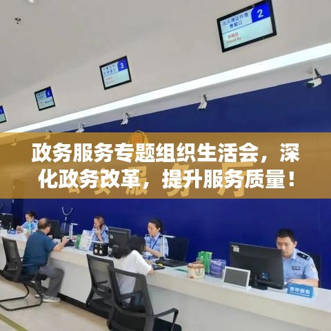 政务服务专题组织生活会,深化政务改革,提升服务质量!