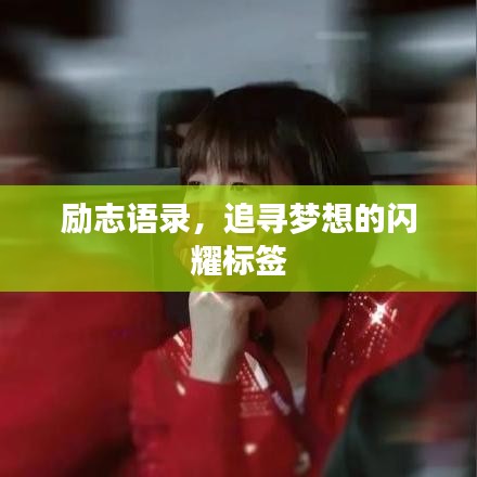 励志语录,追寻梦想的闪耀标签