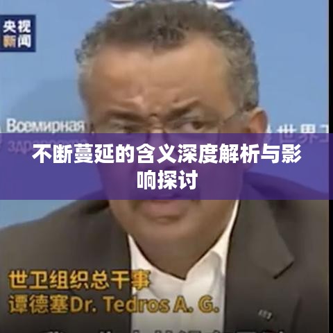 不断蔓延的含义深度解析与影响探讨