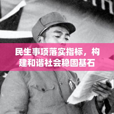 民生事项落实指标,构建和谐社会稳固基石