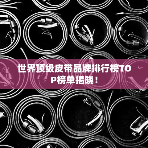 世界顶级皮带品牌排行榜TOP榜单揭晓!