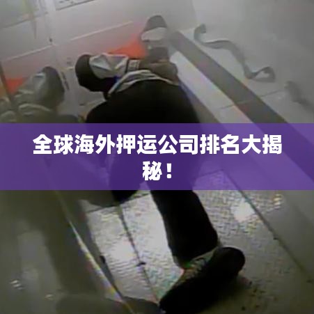 全球海外押运公司排名大揭秘!