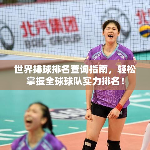 世界排球排名查询指南，轻松掌握全球球队实力排名！