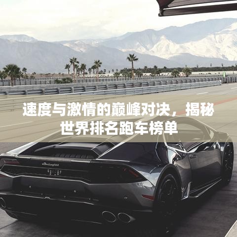 速度与激情的巅峰对决，揭秘世界排名跑车榜单