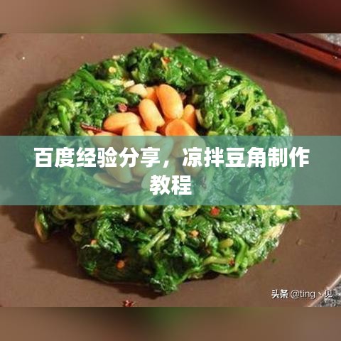 百度经验分享,凉拌豆角制作教程
