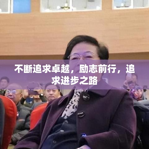 不断追求卓越,励志前行,追求进步之路