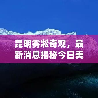昆明雾凇奇观,最新消息揭秘今日美景