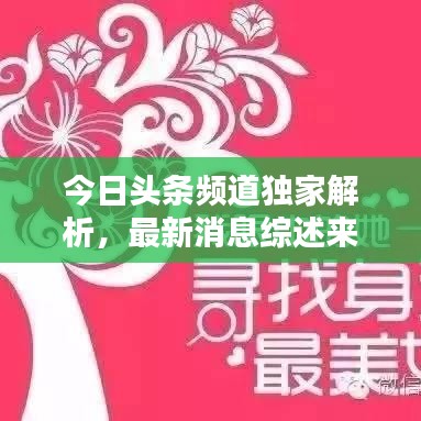今日头条频道独家解析,最新消息综述来袭
