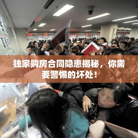 独家购房合同隐患揭秘,你需要警惕的坏处!