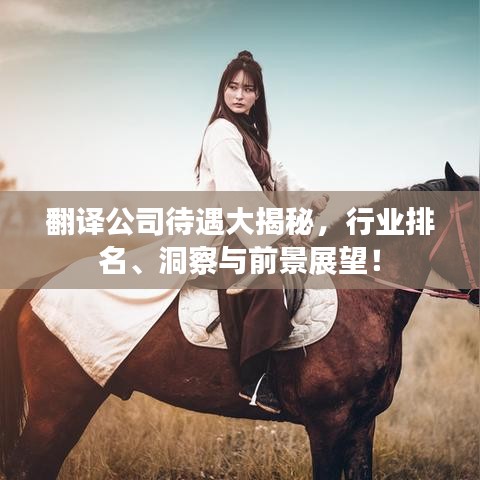 翻译公司待遇大揭秘，行业排名、洞察与前景展望！
