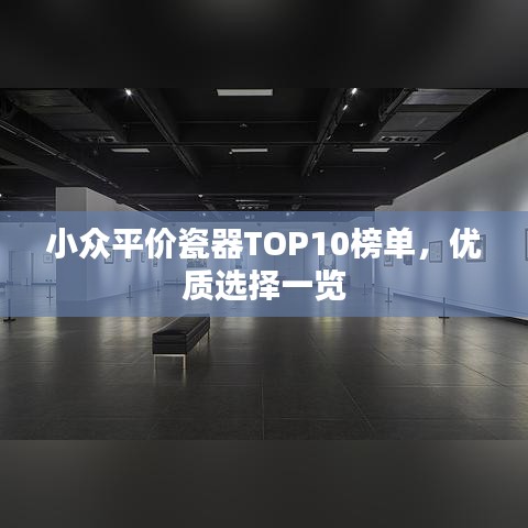 小众平价瓷器TOP10榜单,优质选择一览