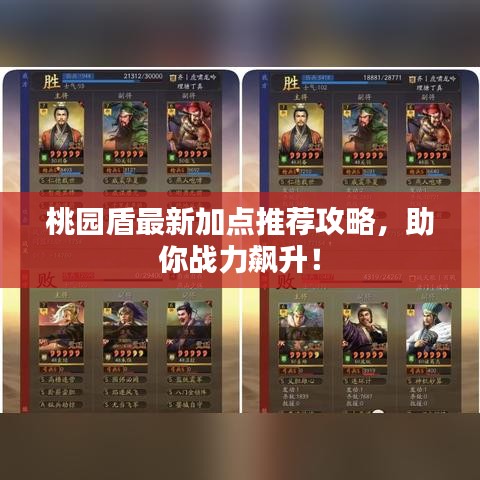 桃园盾最新加点推荐攻略,助你战力飙升!