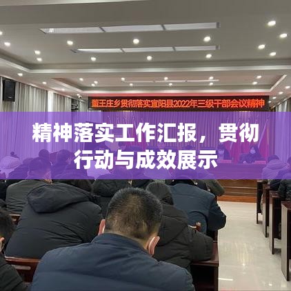 精神落实工作汇报,贯彻行动与成效展示