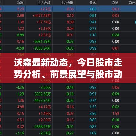 沃森最新动态,今日股市走势分析、前景展望与股市动态速递