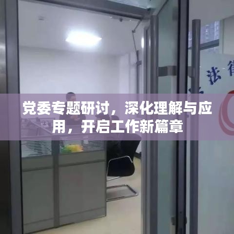 党委专题研讨,深化理解与应用,开启工作新篇章