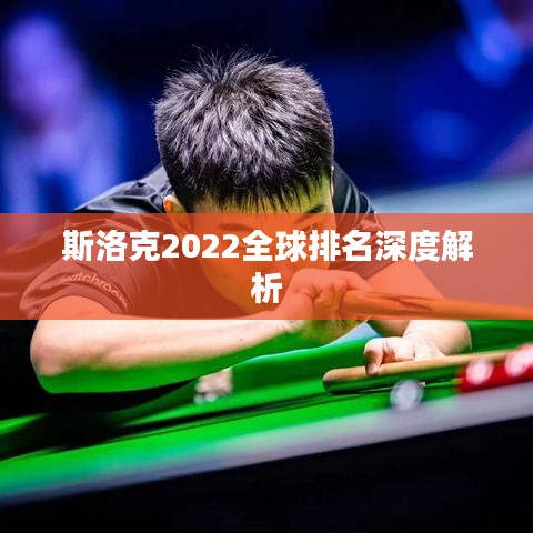 斯洛克2022全球排名深度解析