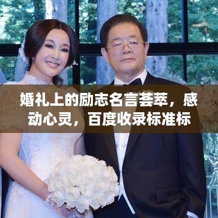 婚礼上的励志名言荟萃,感动心灵,百度收录标准标题