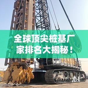 全球顶尖桩基厂家排名大揭秘！