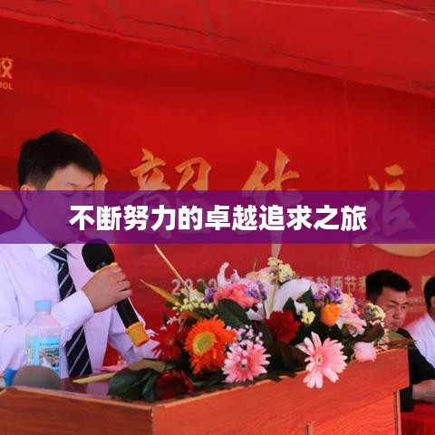 不断努力的卓越追求之旅