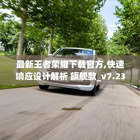 最新王者荣耀下载官方,快速响应设计解析 旗舰款_v7.238